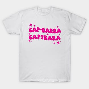 Capybara Capybara Capybara Capybara. T-Shirt